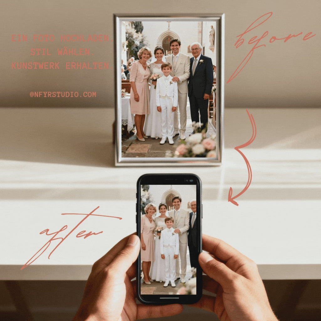 Alte Fotos wiederbeleben | Familienfotos in bewegte Videos verwandeln