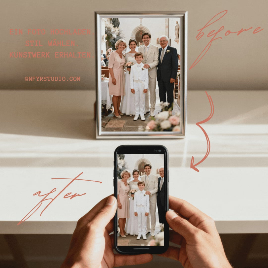 Alte Fotos wiederbeleben | Familienfotos in bewegte Videos verwandeln