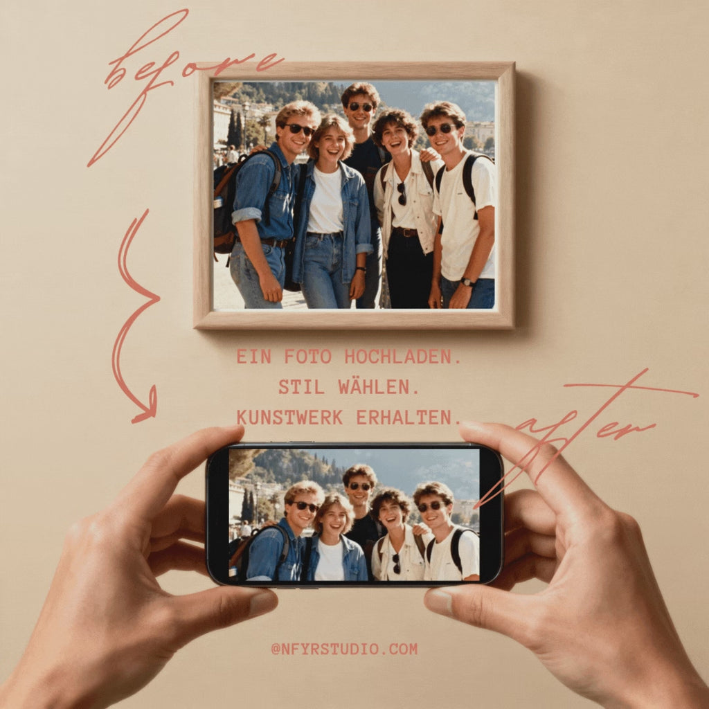 Alte Fotos wiederbeleben | Familienfotos in bewegte Videos verwandeln